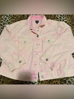 GAP Pink Denim Jacket